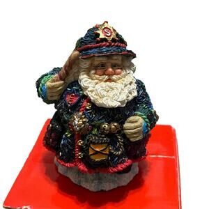 Crinkle Claus Crinkle Policeman Holiday Christmas Figure